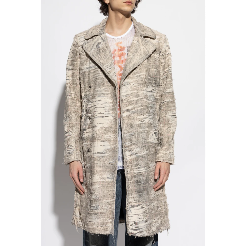 Diesel Jas D-Isco-Fsg Gray Heren