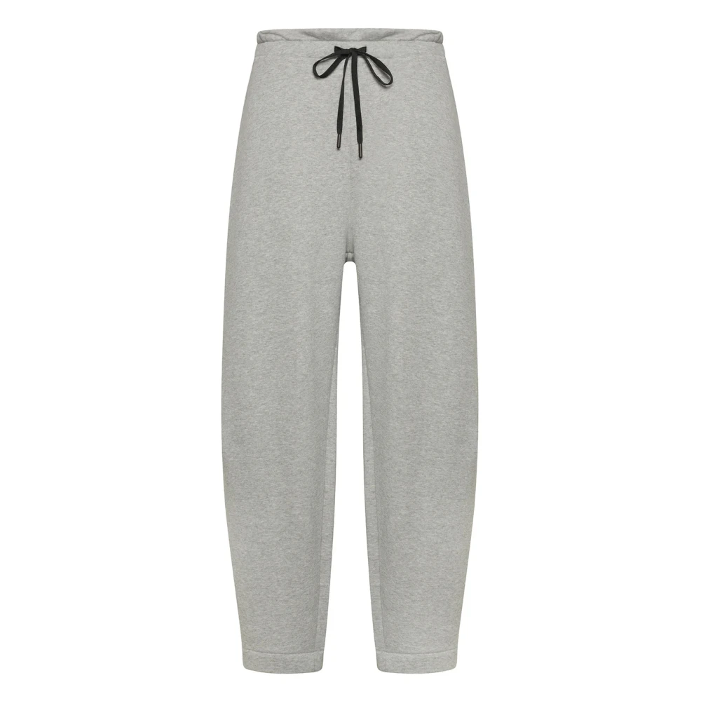 Deha Grijze Melange Casual Broek Gray Dames