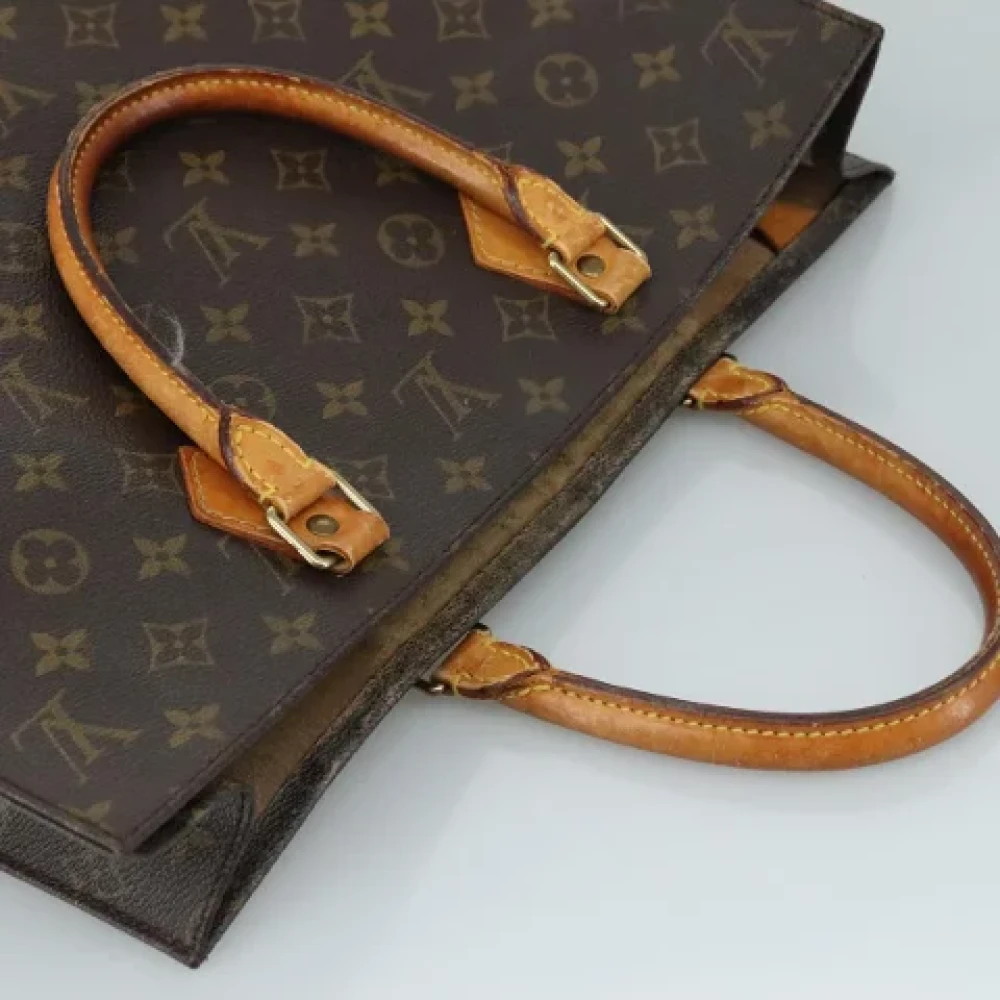 Louis Vuitton Vintage Pre-owned Canvas handbags Brown Dames