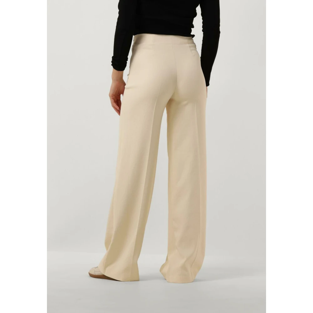 drykorn Wijde Pijp Ecru Broek Beige Dames