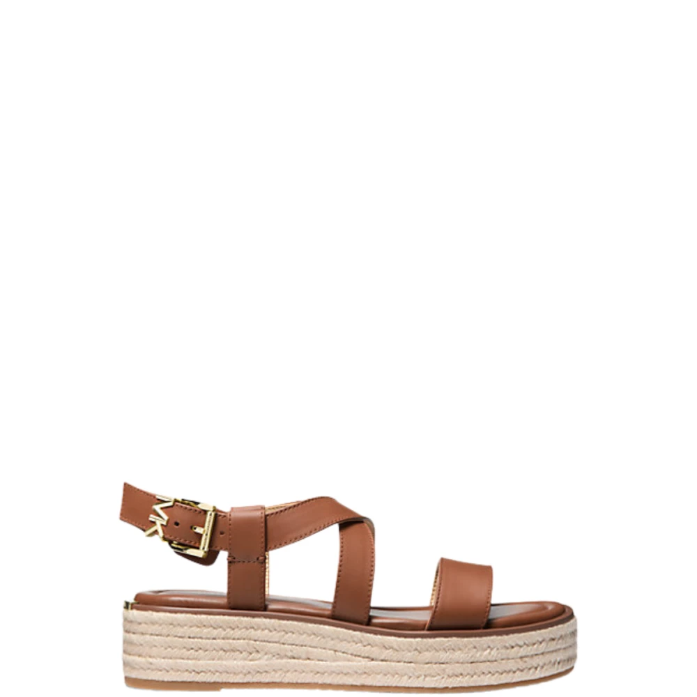 Michael Kors Lynn Espadrille Sandal Sneakers Bagage Brown, Dam