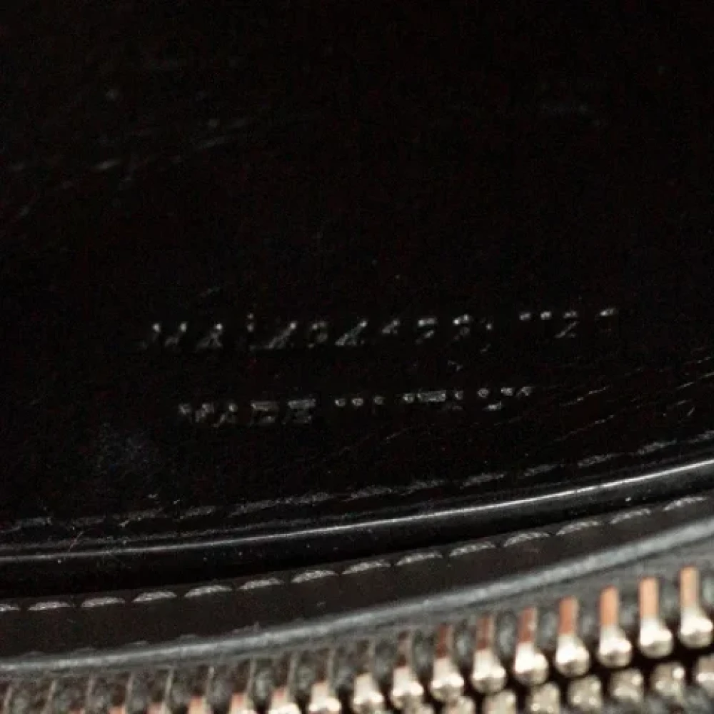 Yves Saint Laurent Vintage Pre-owned Leather shoulder-bags Gray Dames