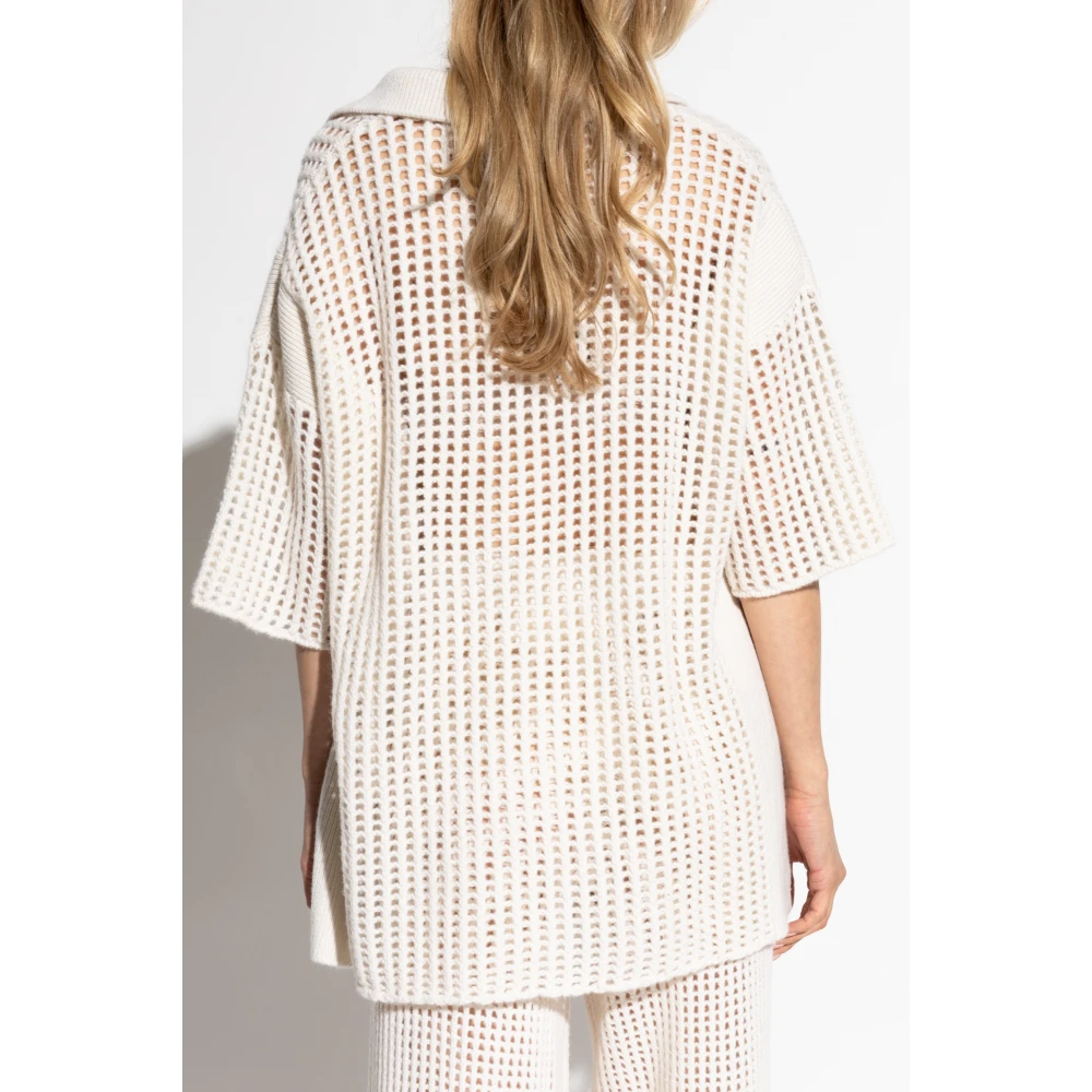 Lisa Yang Polo Lei Beige Dames