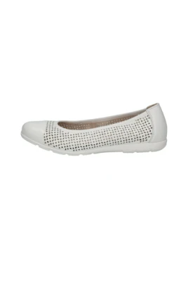 Eleganta dam ballerinaskor i enfärgade