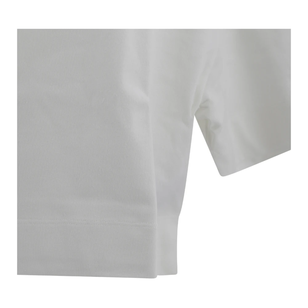 Soeur Witte Katoenen Boothals T-shirt White Dames