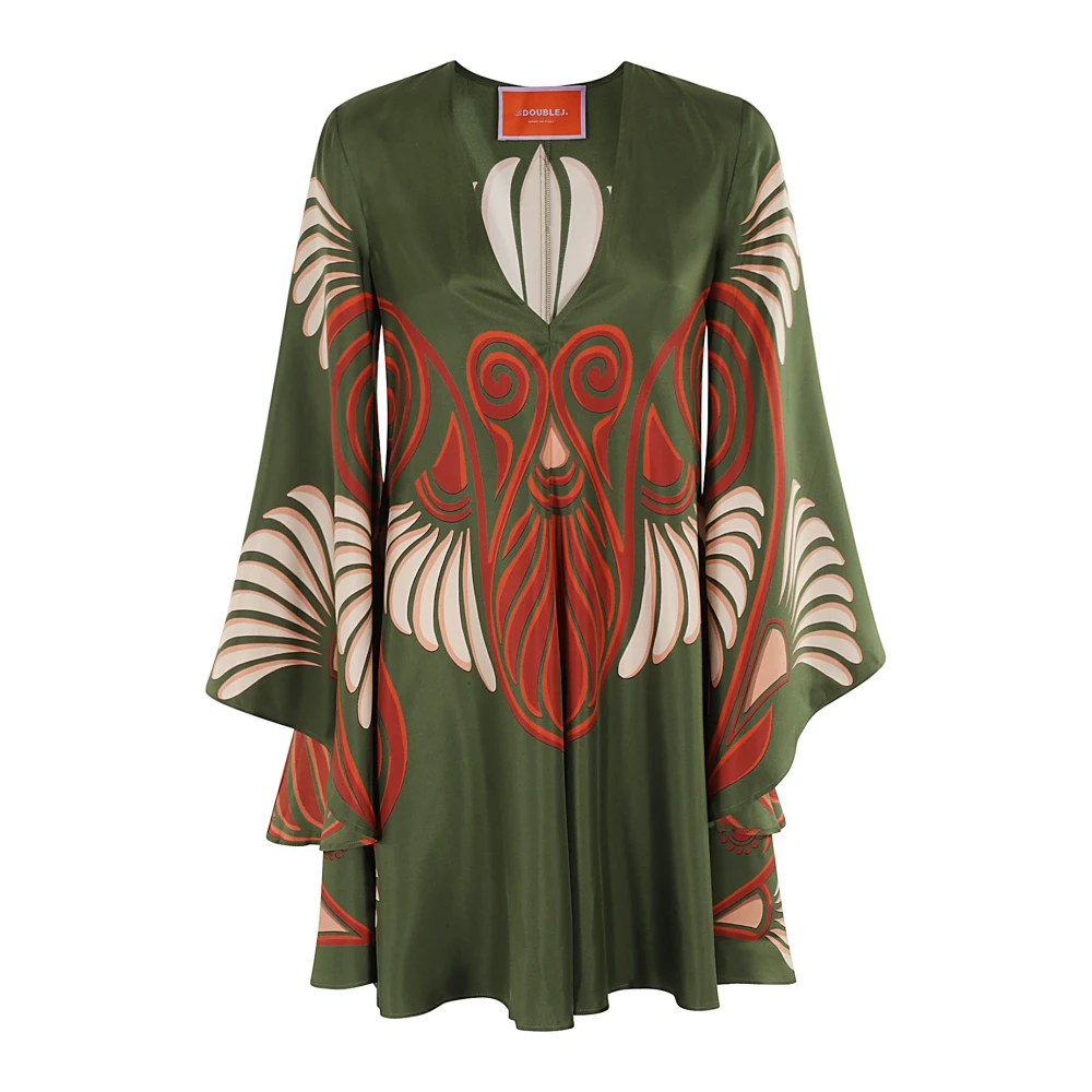 La DoubleJ Stijlvolle Mini Jurk Multicolor Dames