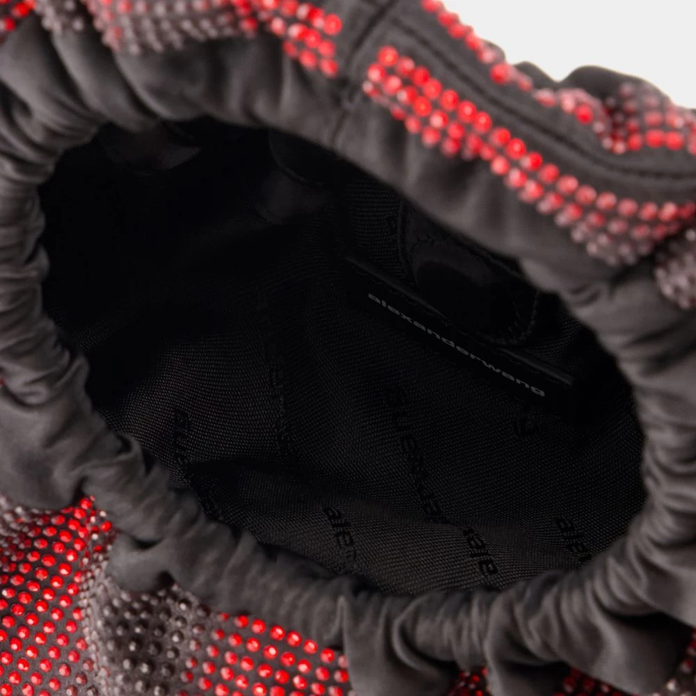 alexander wang Zwarte Mini Tas met Top Handvat Multicolor Dames