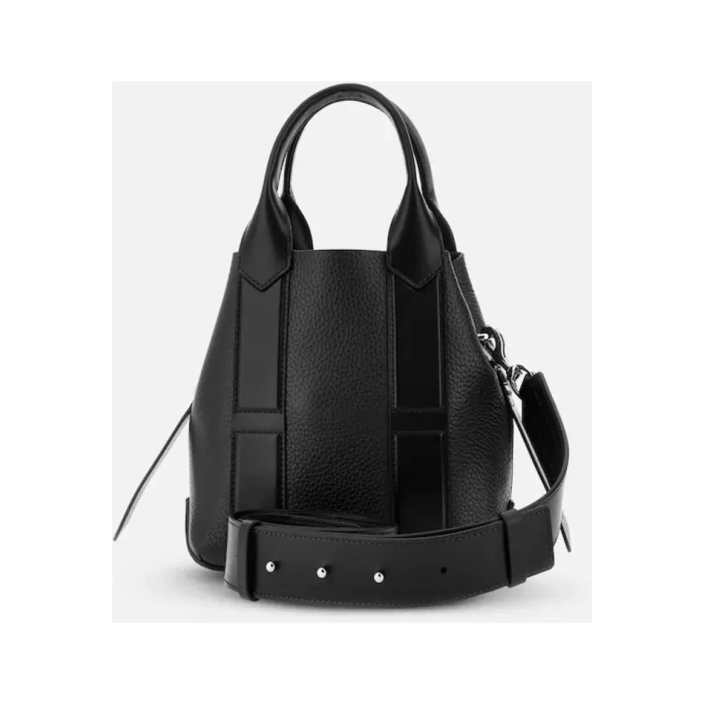 Hogan Klassieke Winkel Tas Zwart Black Dames