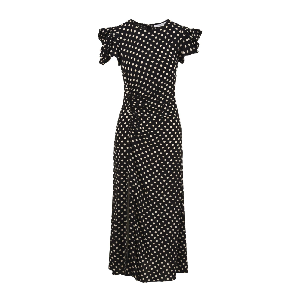 Mar De Margaritas Women's Black Maxi Dresses, Xs, Floral Dresses Kristel Style
