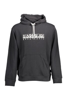 sweat-a-capuche-noir-manches-longues