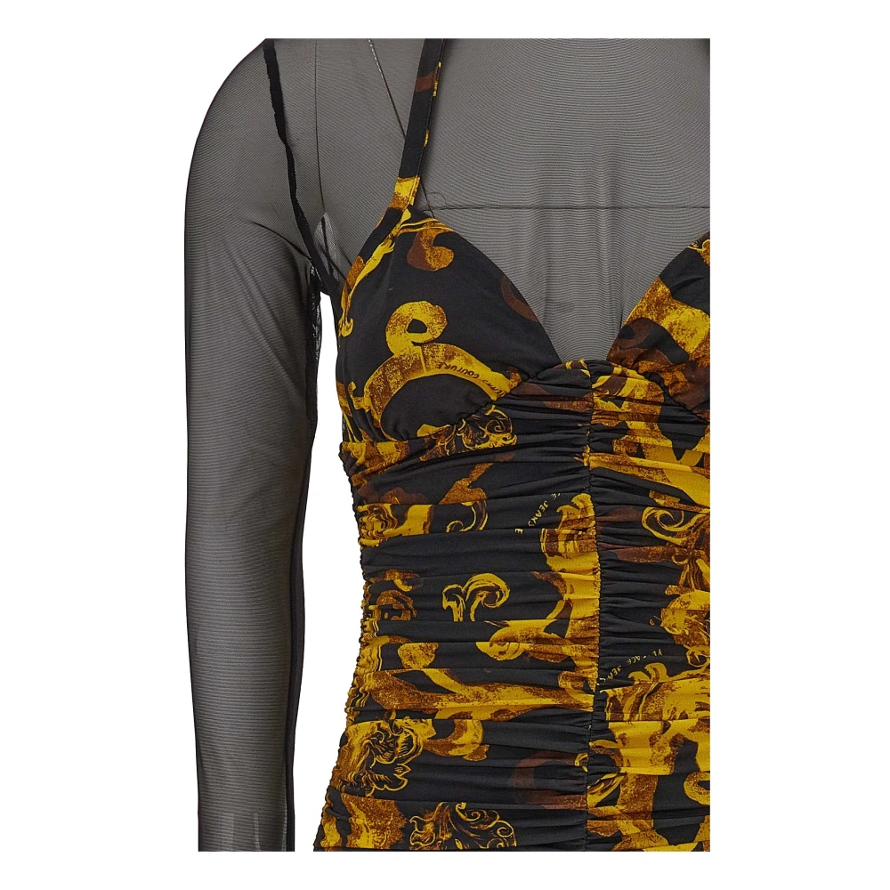 Versace Jeans Couture Jurken Black Dames