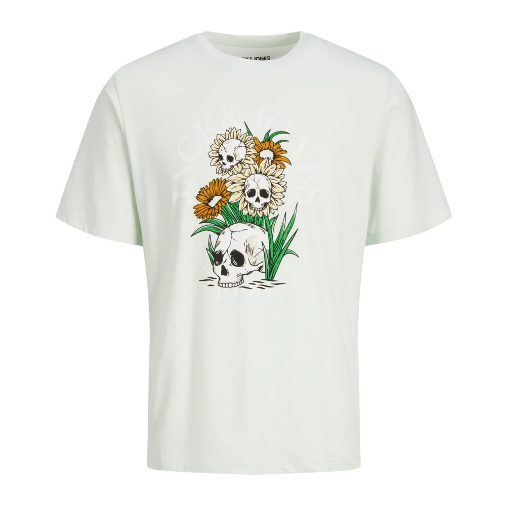 Jack & jones Beachbone T-shirt met frontprint Multicolor Heren