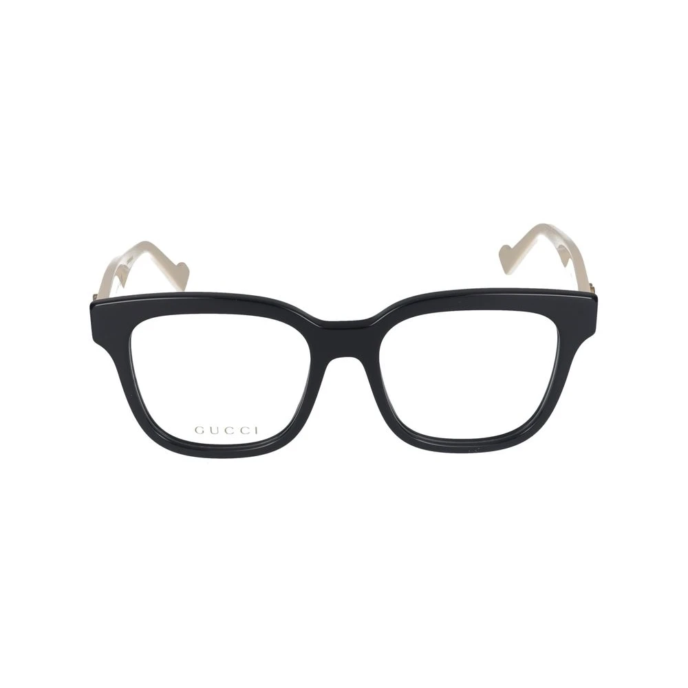 Gucci Women's Black Glasses, 52 Mm, And White Transparent Eyeglasses