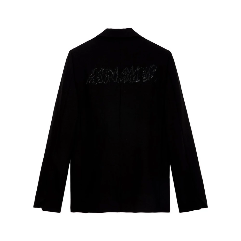 Zadig & Voltaire Stijlvolle Sako Shirt Black Dames
