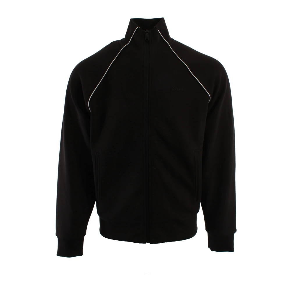 Hugo Black Training Jackets, Male, Xl, Training Jackets