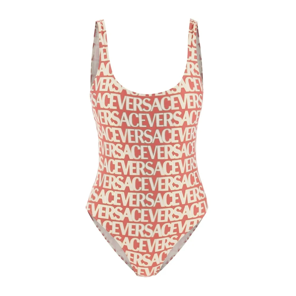 Versace Women's Red One Piece Swimsuit - Swimsuits - S - Swimwear