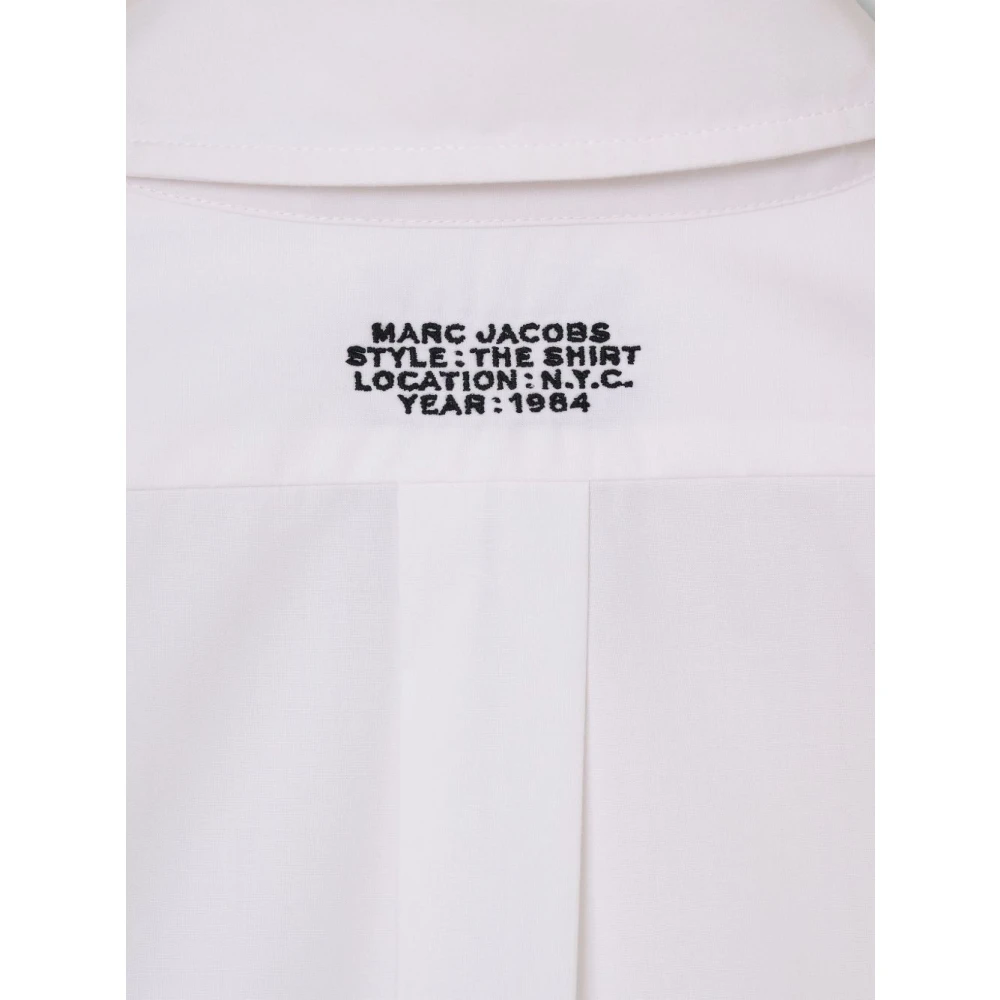 Marc Jacobs Witte Cropped Femme Shirt White Dames