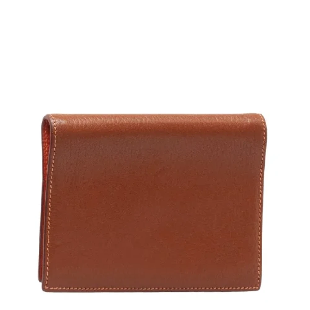 Hermès Vintage Pre-owned Leather home-office Brown Dames