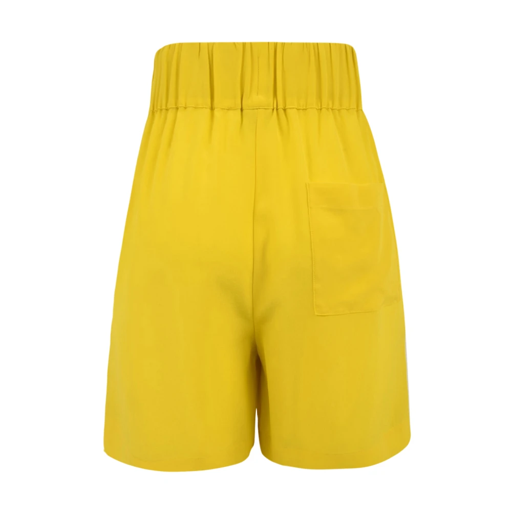 Aspesi Casual Shorts Model Narciso Yellow Dames