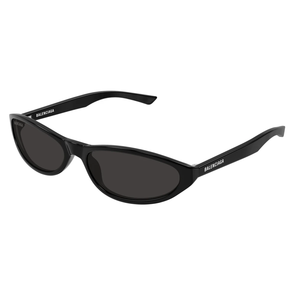 Balenciaga Unisex Black Sunglasses, 59 Mm, Oval-Frame Sunglasses