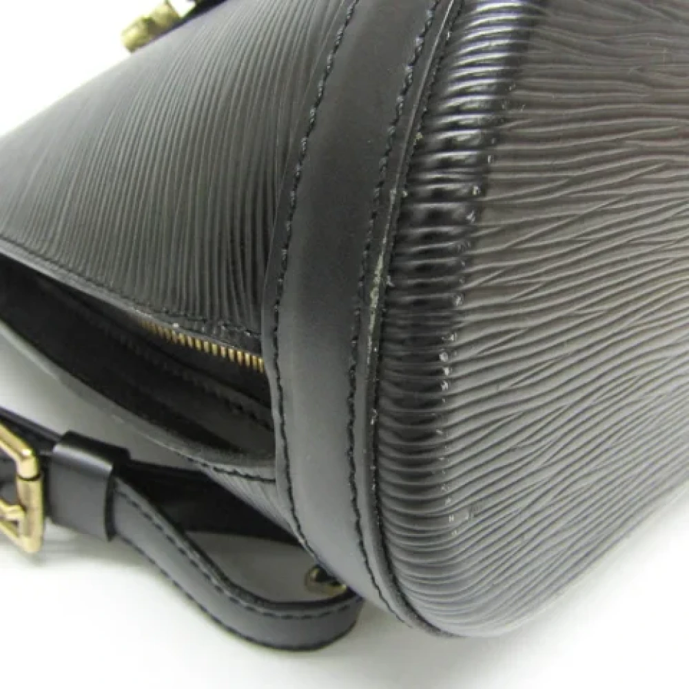 Louis Vuitton Vintage Pre-owned Leather backpacks Black Unisex