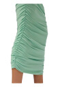 mint-sleeveless-ruched-midi-dress