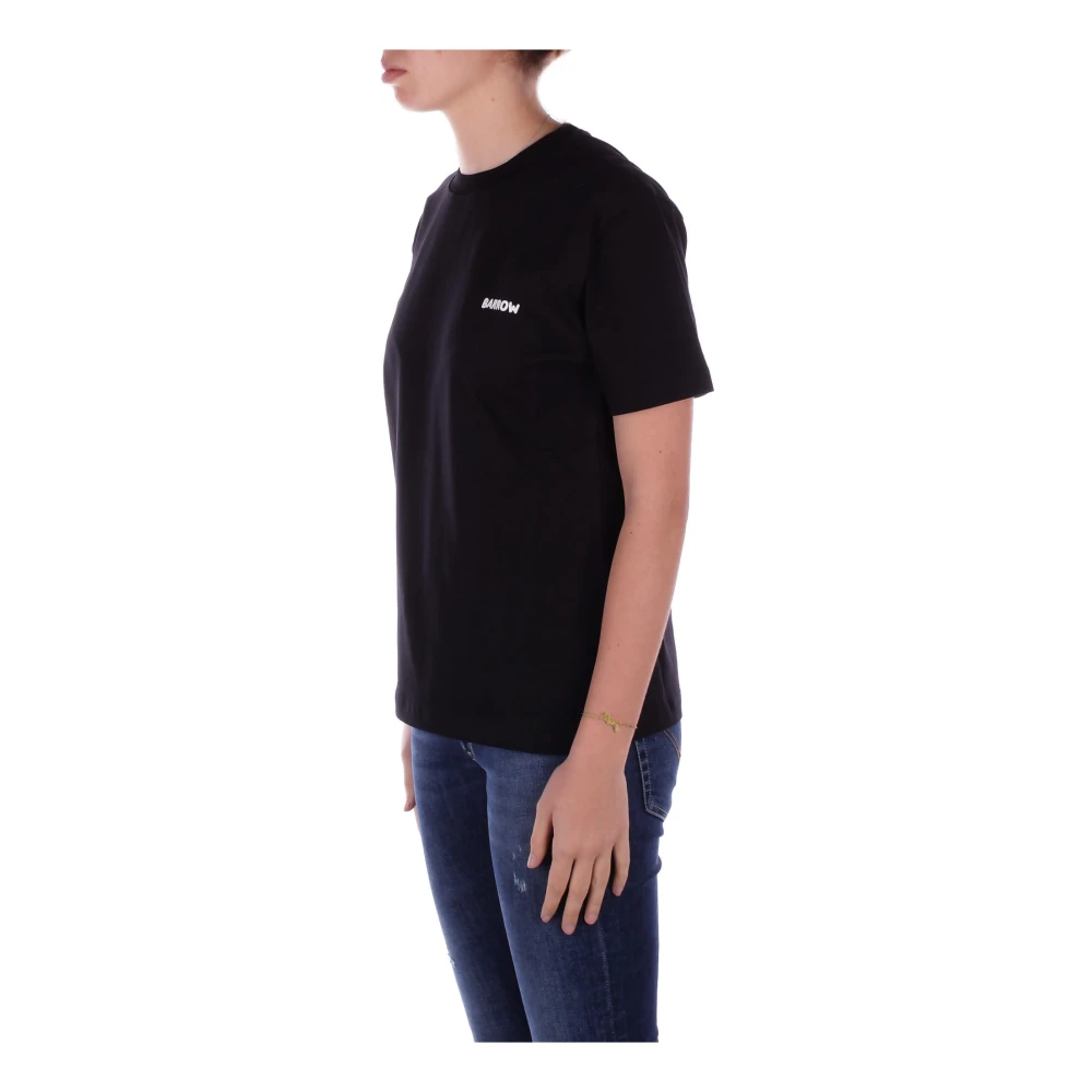 Barrow Logo T-shirt Black Dames