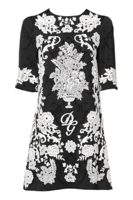 black-floral-lace-a-line-mini-dress