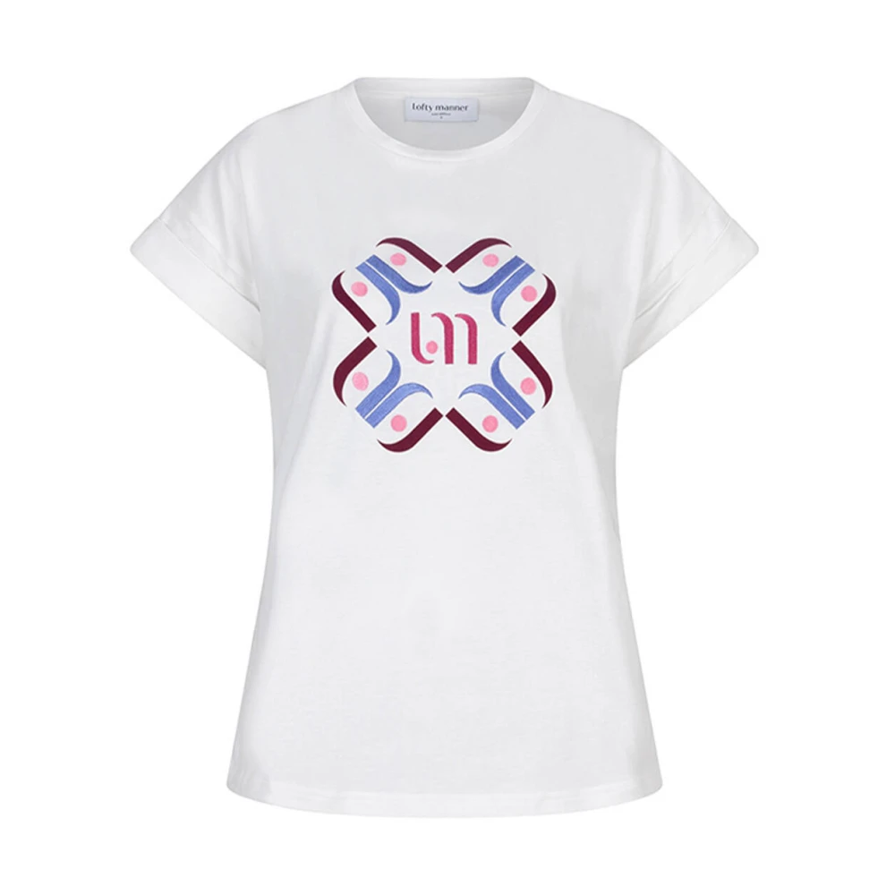 Lofty Manner Shenna T-shirt Qb15 White Dames