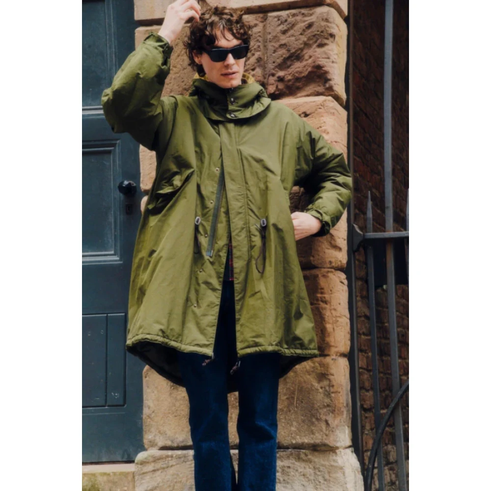 Barbour Mods Casual Parka Beech-S Green Heren