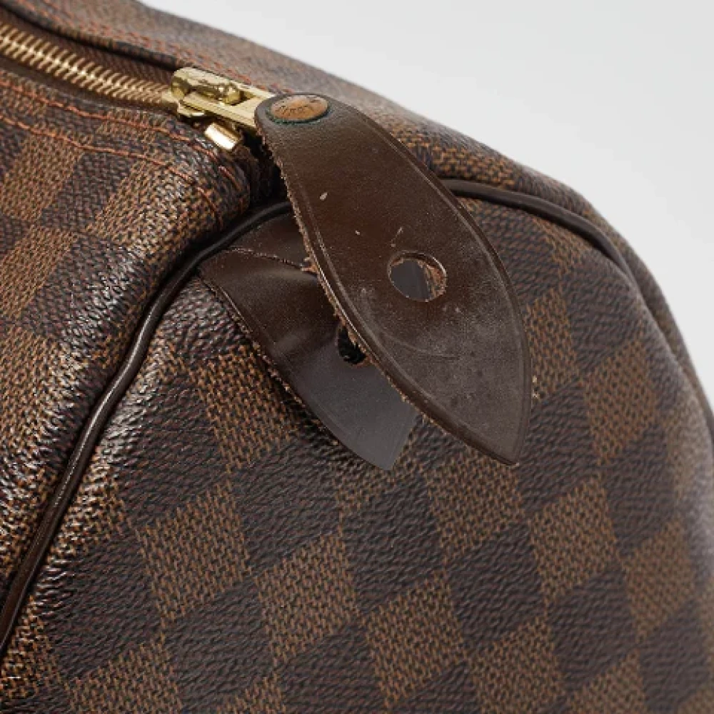 Louis Vuitton Vintage Pre-owned Coated canvas handbags Brown Dames