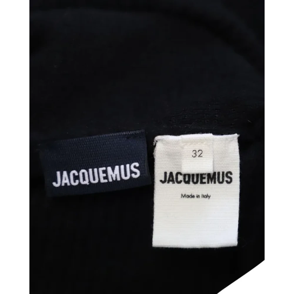 Jacquemus Pre-owned Wool dresses Black Dames