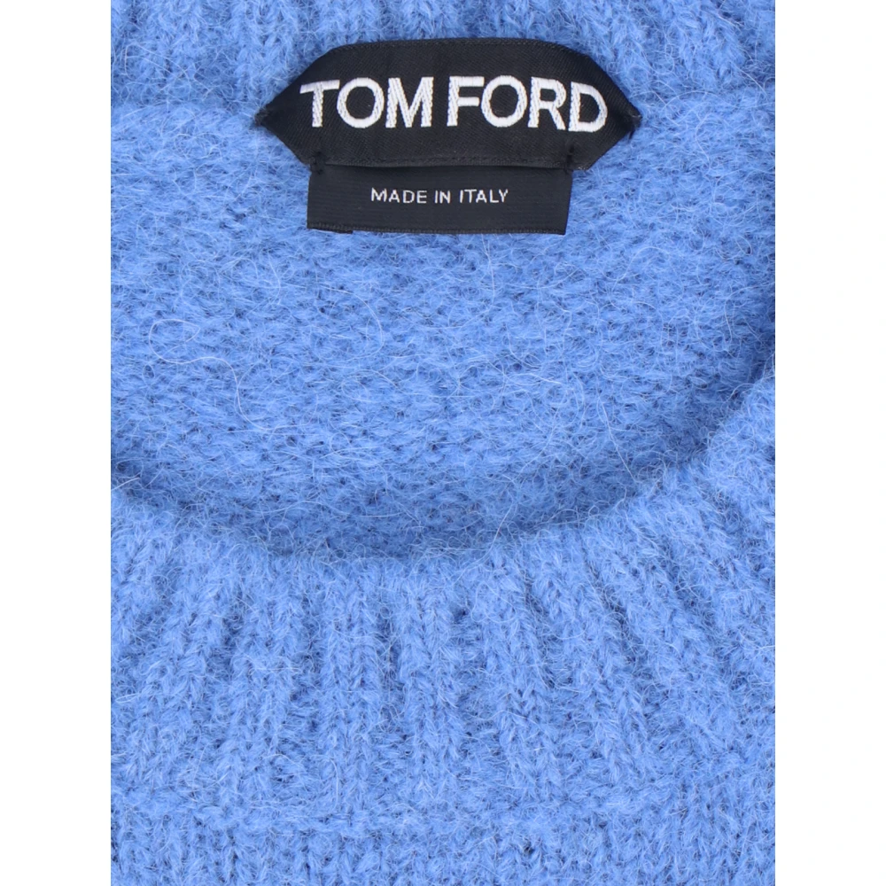 Tom Ford Stijlvolle Sweaters Collectie Blue Heren