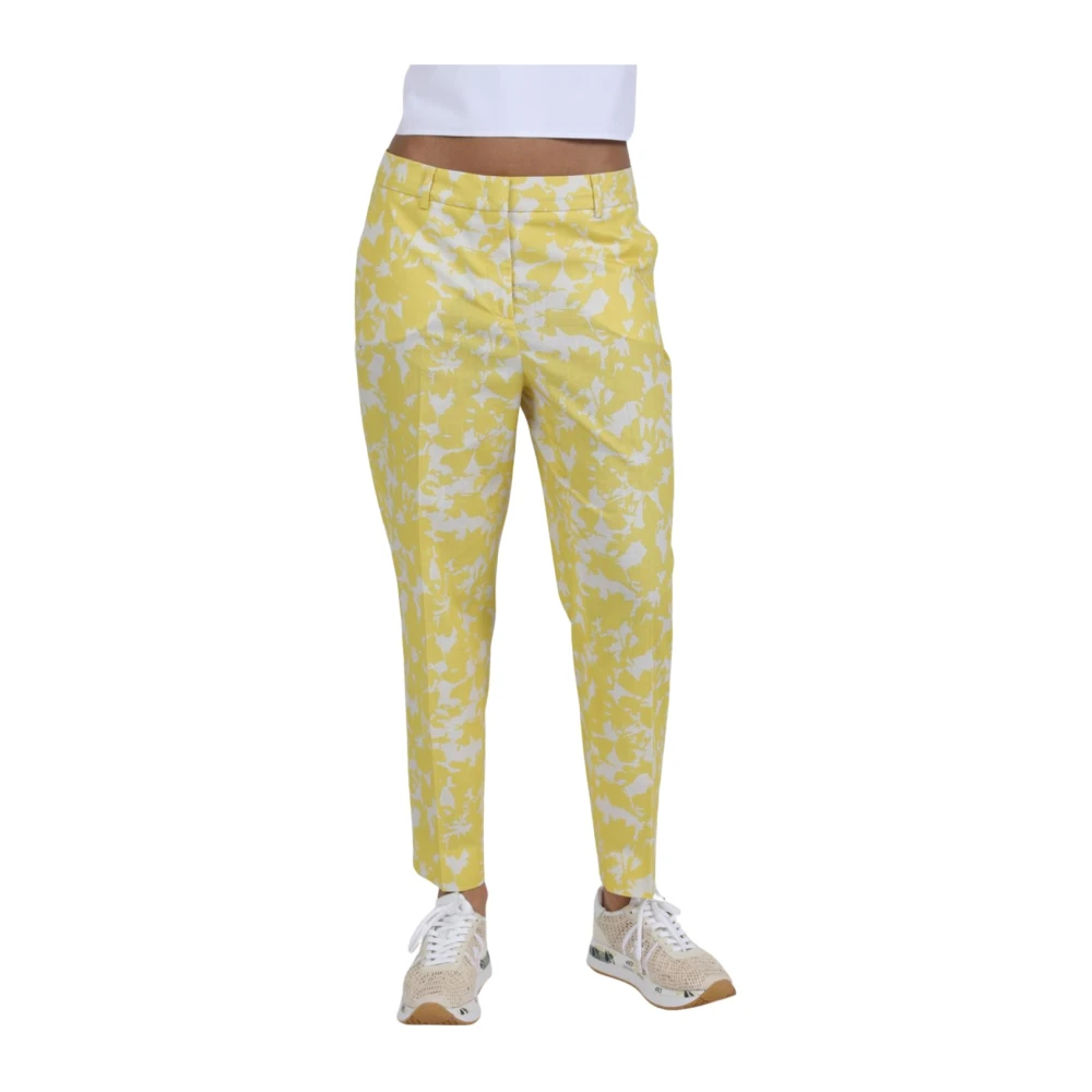 Via Masini 80 Stijlvolle Broek Yellow Dames
