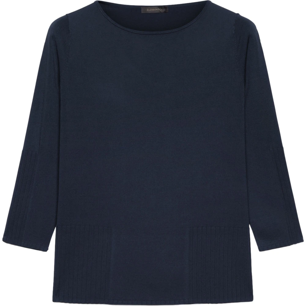 Elena Mirò Sweatshirts Blue Dames