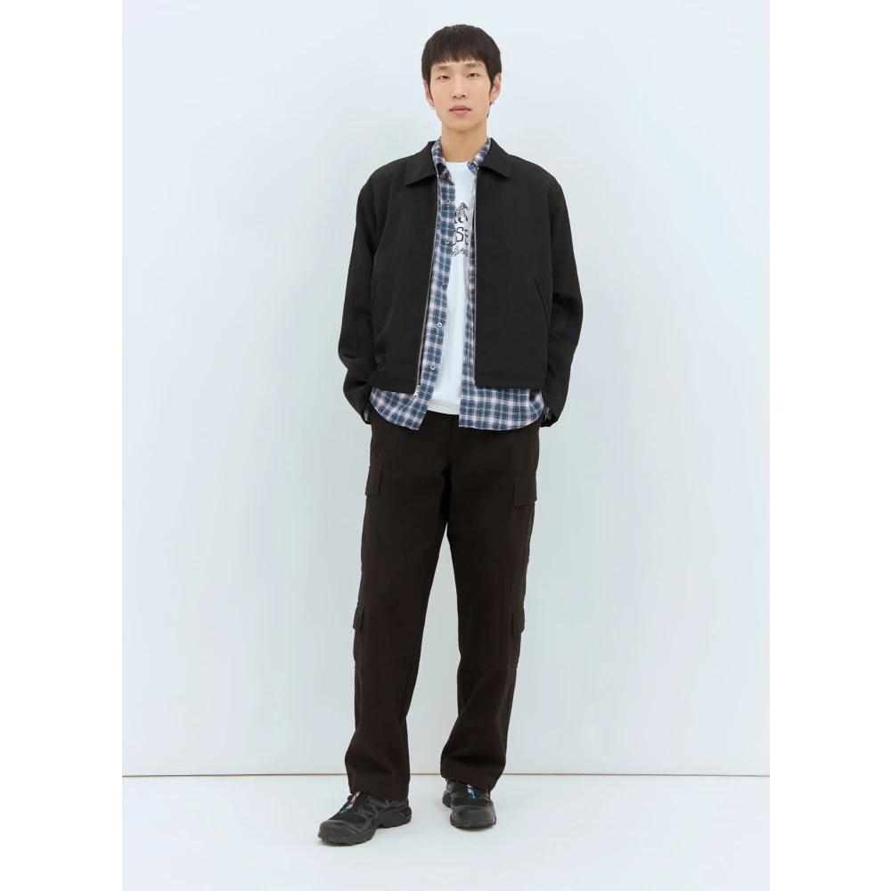 Stüssy Klassiek Geruit Overhemd Lichtgewicht Weefsel Blue Heren