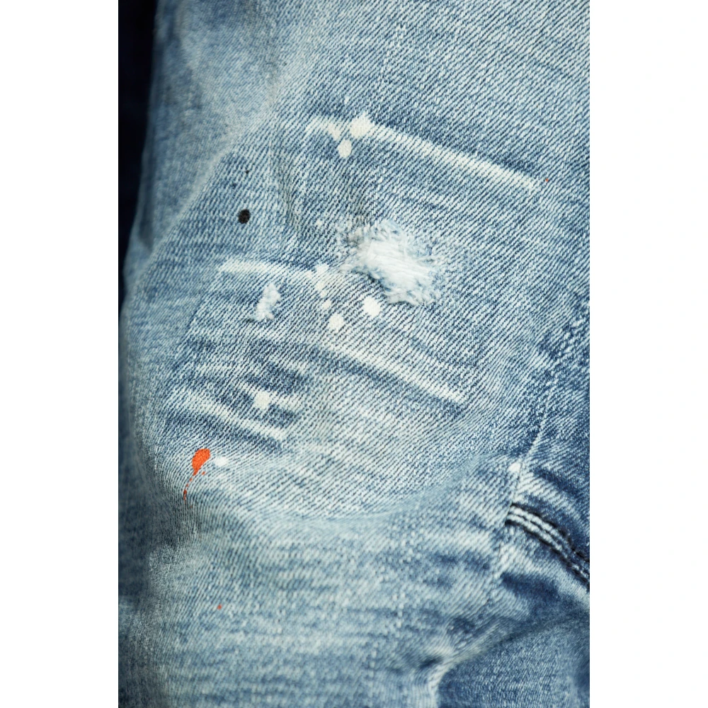 Dsquared2 Jeans Tidy Biker Blue Heren