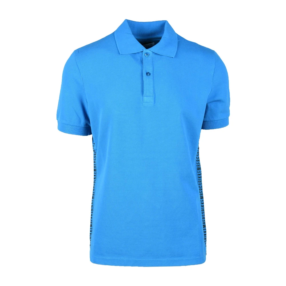 Bikkembergs Lichtblauw Shirt voor Heren Blue Heren