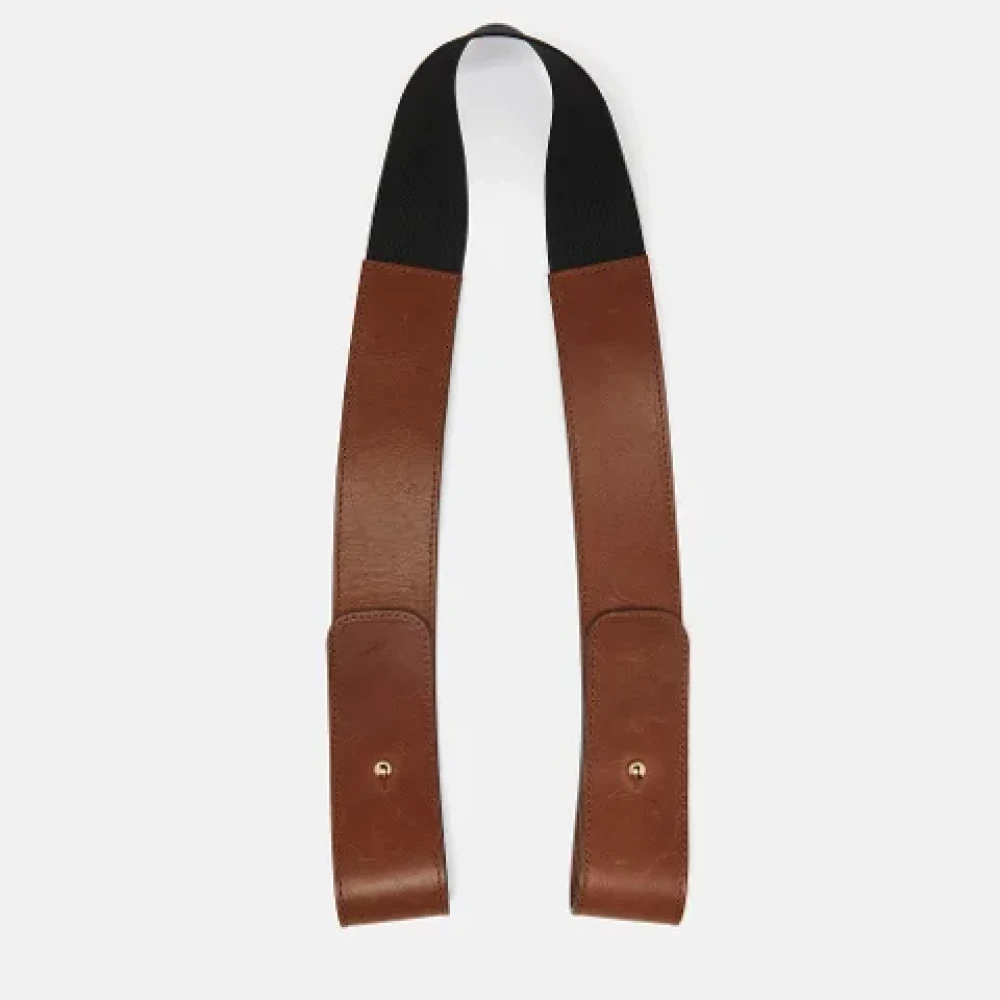 Chloé Pre-owned Leather belts Brown Dames