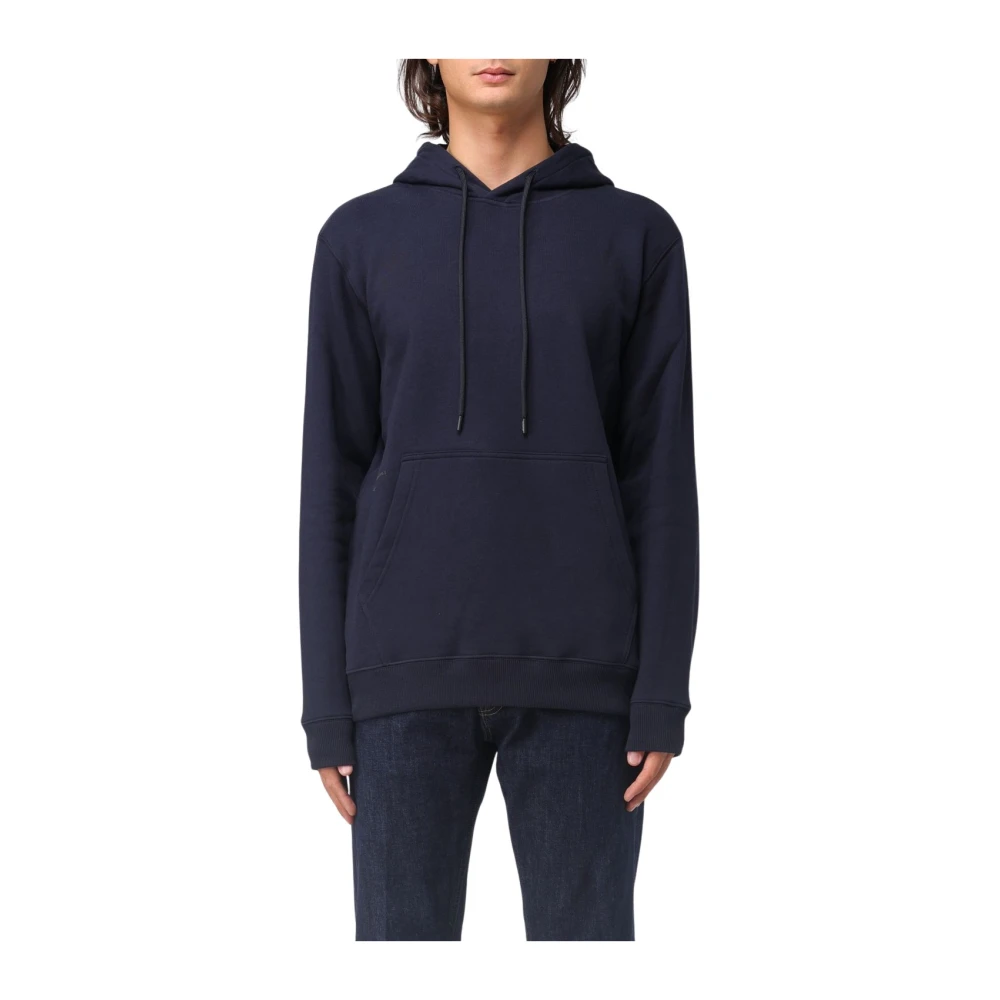 Dondup Basis hoodie Blue Heren