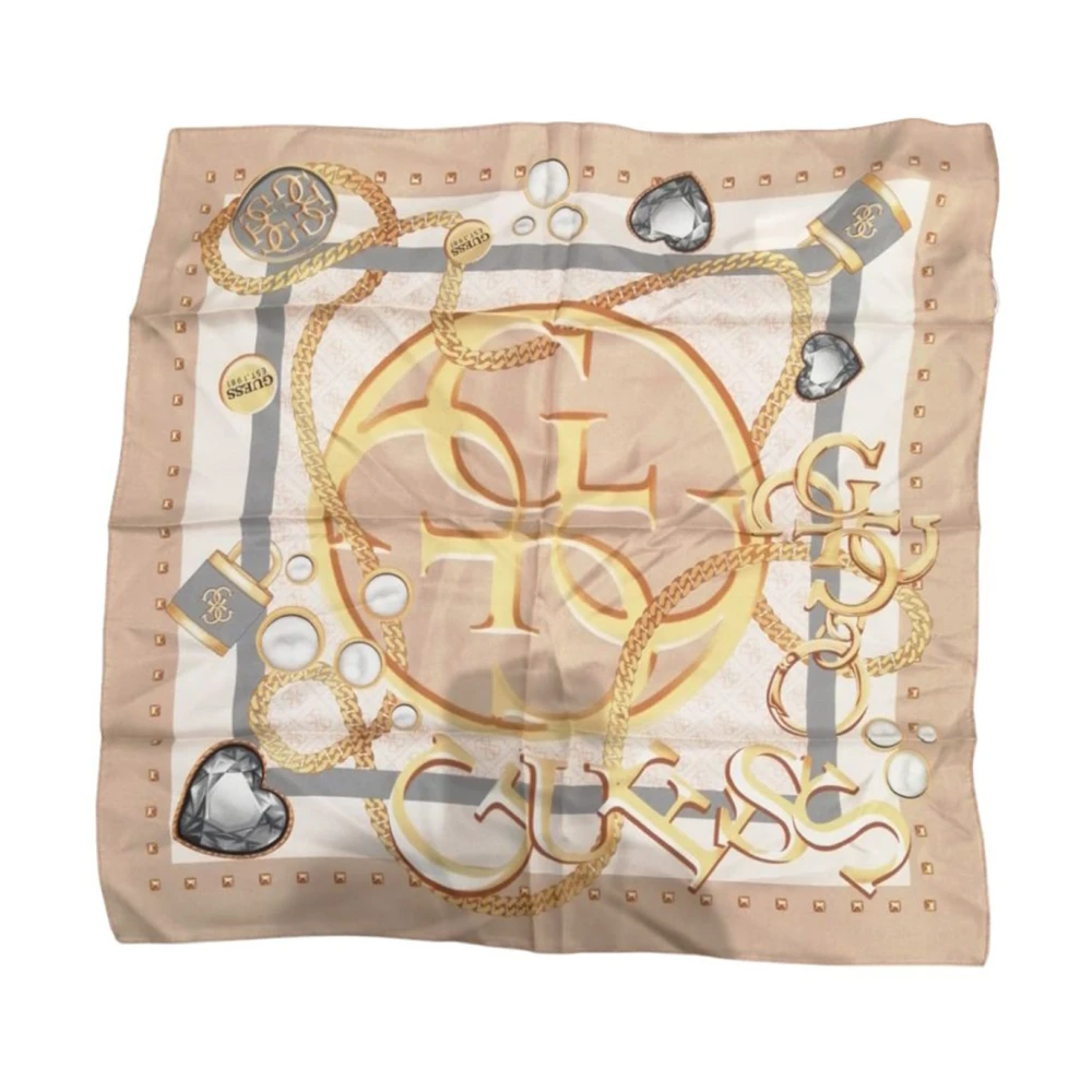 Guess Beige Textiel Dames Sjaal Beige Dames