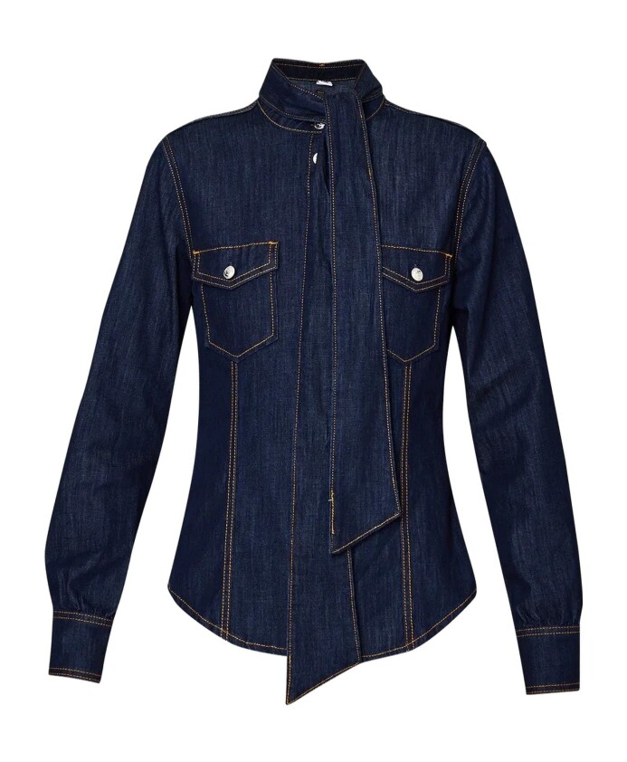 denim-bow-shirt