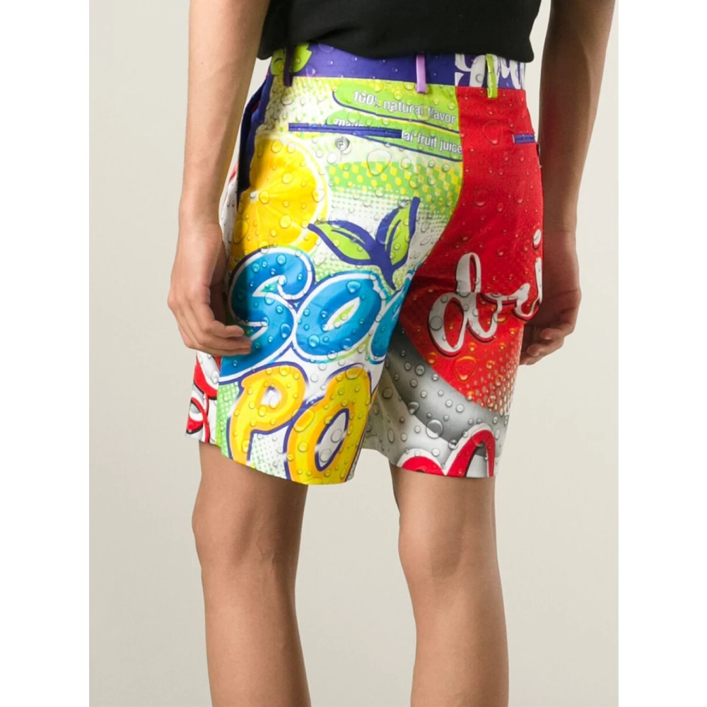 Moschino Stijlvolle Bermuda Shorts Multicolor Heren