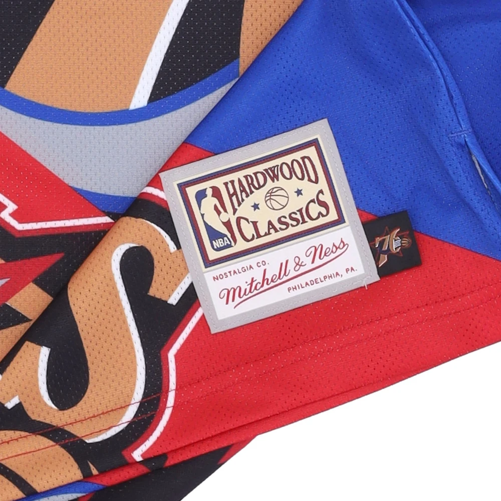 Mitchell & Ness NBA Big Face Tank Top Blauw Multicolor Heren