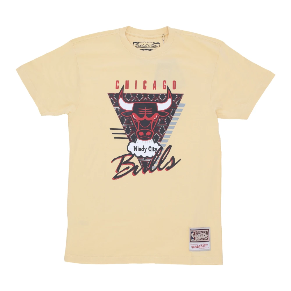 Mitchell & Ness Chicago Bulls NBA Tee Final Seconds Beige Heren