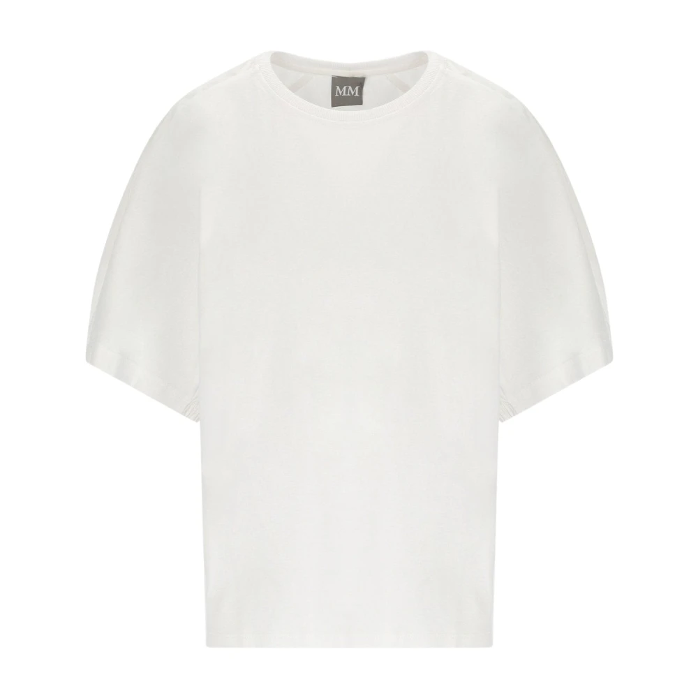 Max Mara Women's White T-Shirts, L, Cellula Blouse