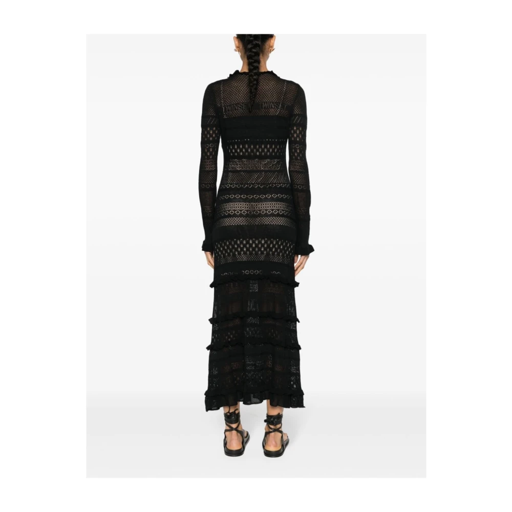 Twinset Dresses Black Dames