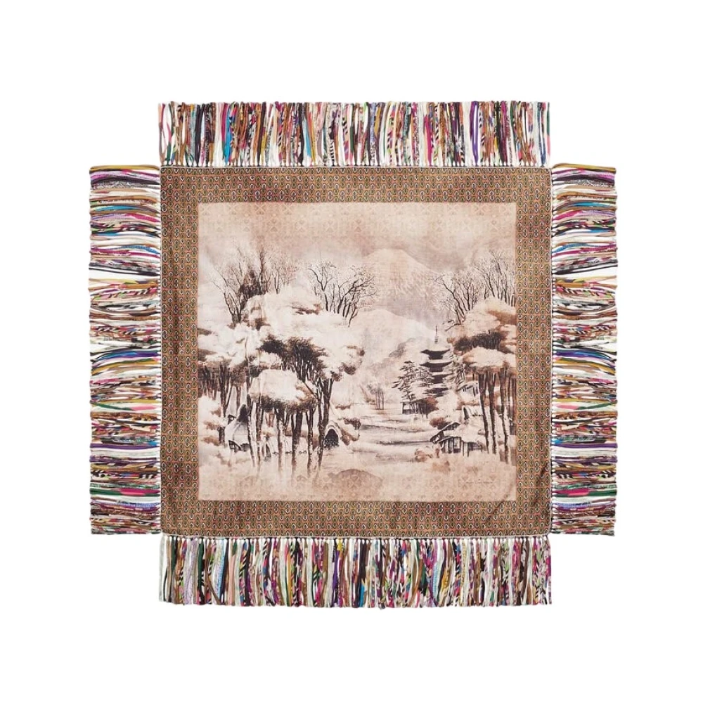 Pierre-Louis Mascia Unisex Multicolor Aloeuw Bandana Scarf