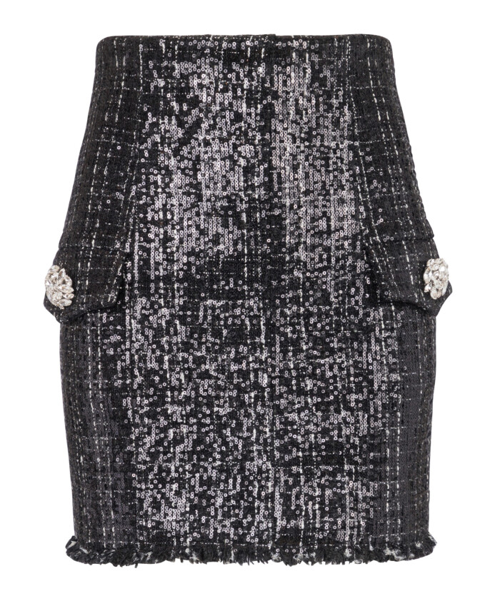 jupe-courte-en-tweed-a-sequins