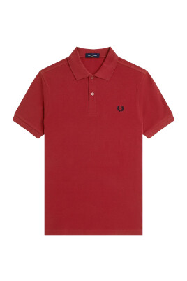 slim-fit-plain-polo-with-stripes